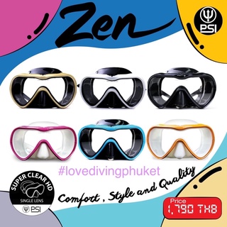 Diving Mask PSI Zen Mask single-lens