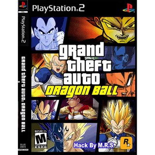 แผ่นเกมส์ GTA Dragon ball PS2 Playstation2 คุณภาพสูง ราคาถูก
