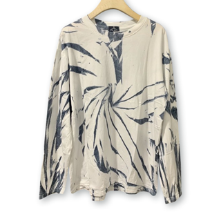 เสื้อมัดย้อมแขนยาวไม่สกีน