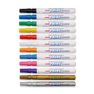 Uni paint marker ปากกาน้ำมัน