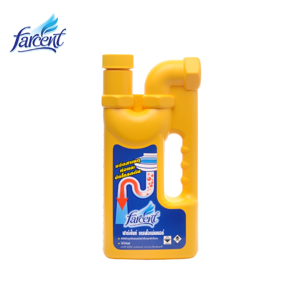 Farcent น้ำยาขจัดสาเหตุท่อน้ำตัน 1,000 มล.