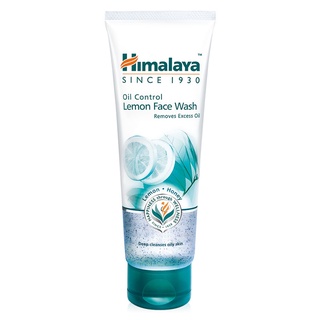 ราคาHimalaya Oil Control Lemon Face Wash หิมาลายา เจลล้างหน้า ลดความมันส่วนเกิน บำรุงผิวเรียบเนียน ขนาด 100 ml 06400