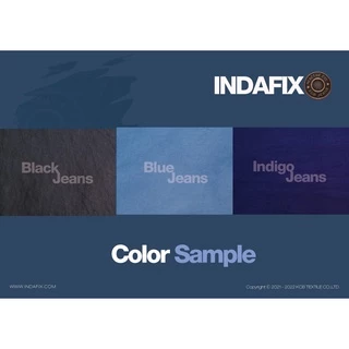 สีย้อมผ้า INDAFIX สำหรับย้อมกางเกงยีนส์เส้นใยธรรมชาติ ขนาด 50 กรัม