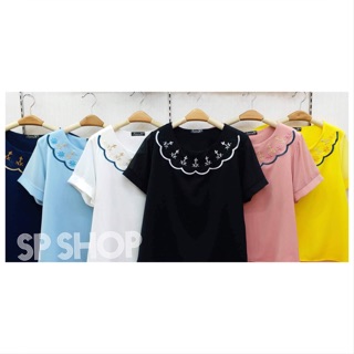 เสื้อแฟชั่น เสื้อทำงาน ลายปัก