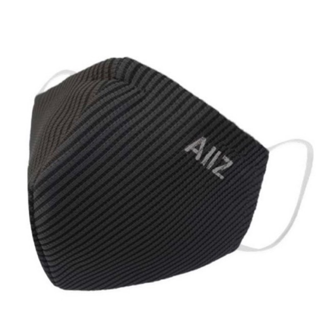 AIIZ หน้ากากอนามัย ผ้าโพลีเอสเตอร์ ระบายอากาศได้ดี ดีไซน์และตัดเย็บแบบ 3D