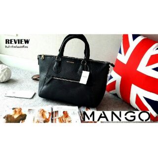 Mango Pebbled Tote Bag New Arrival กระเป๋าถือ หนัง สุดหรู ยี่ห้อ Mango ชนชอป 2015 ค่ะ รุ่น Leather H