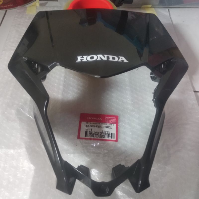 ฝาครอบโคมไฟ crf 150 สีดําเดิม 61300k84920zc