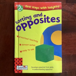 หนังสือภาษาอังกฤษสำหรับเด็ก Ladybird : Sorting and Opposites