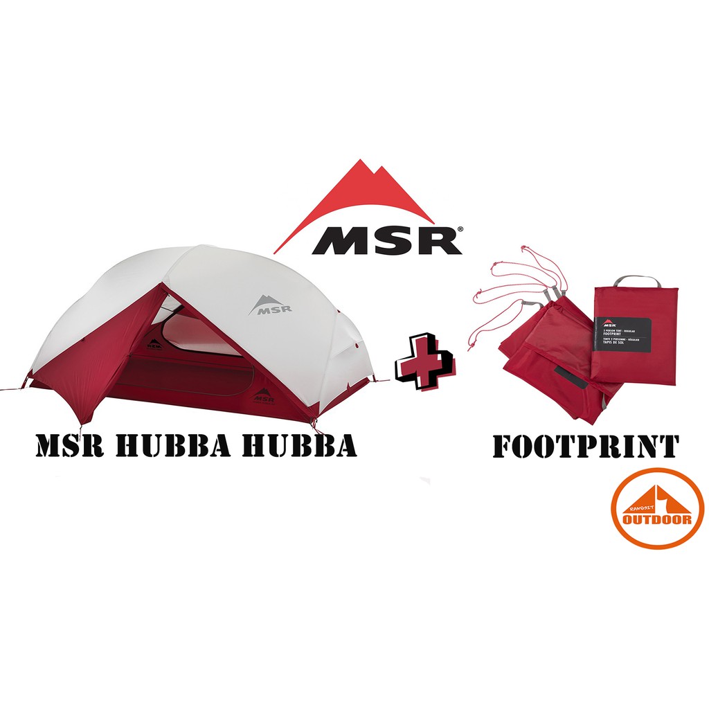 เต นท Msr Hubba Hubba Nx V2 New19 Footprint Shopee Thailand