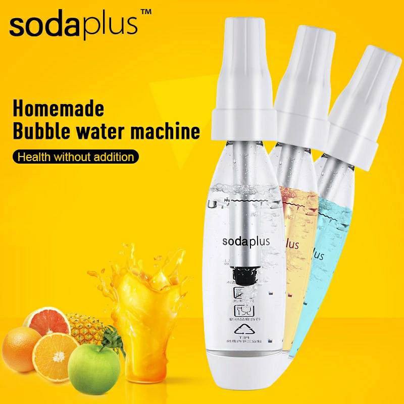soda plus🍹 เครื่องทำเครื่องดื่มโซดา เครื่องดื่มแบบพกพา  ทำโซดา แก้วทำโซดา ZB03271