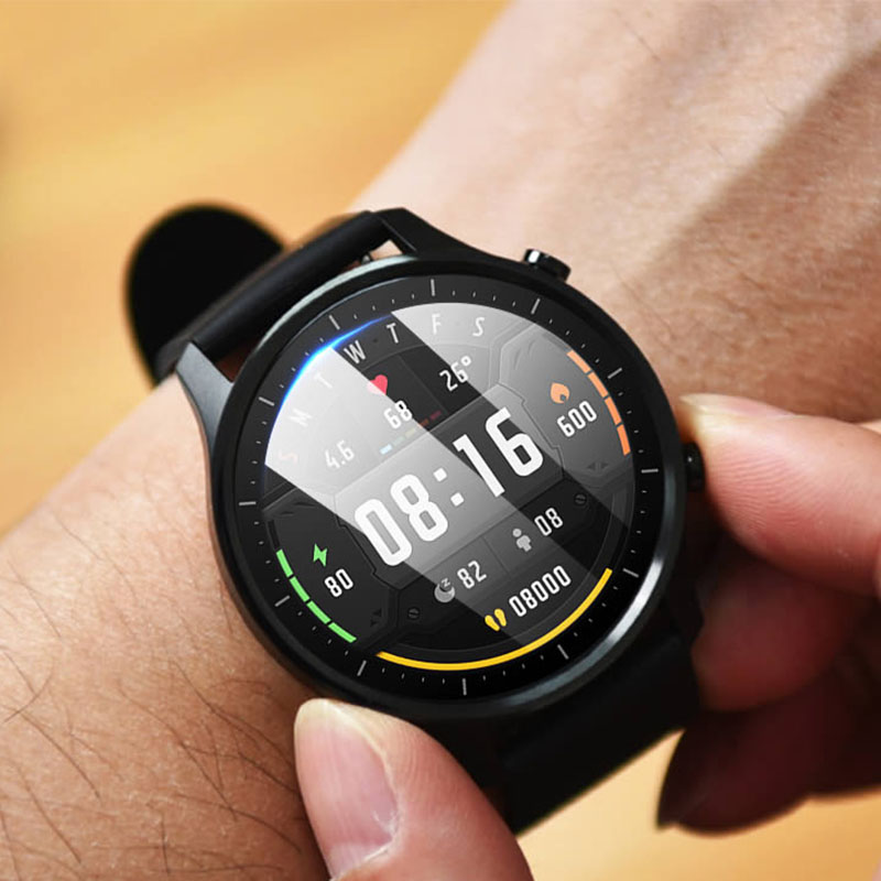 ฟิล์มกันรอยนาฬิกาสมาร์ทวอทช์ สำหรับ Xiaomi Mi Watch - รูปที่ 4