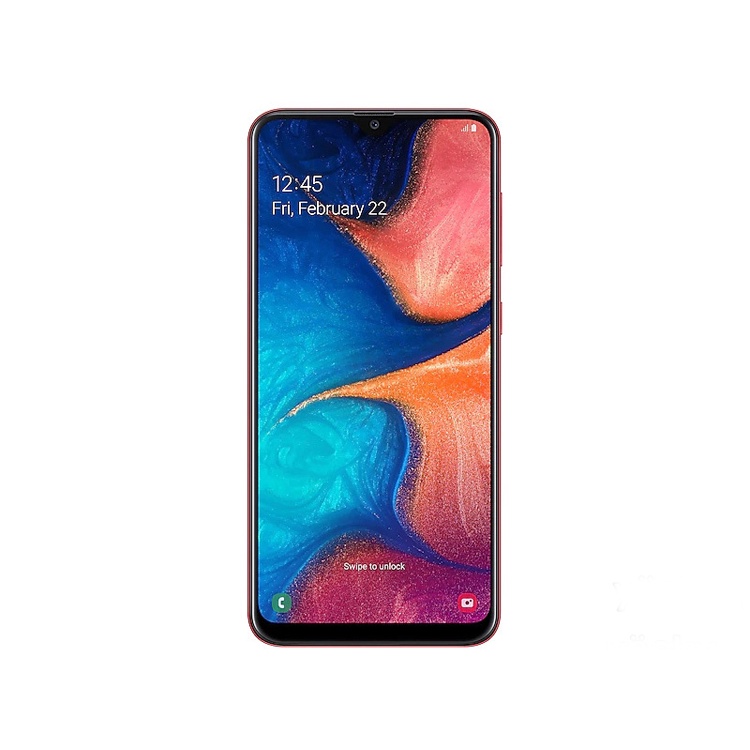 ของแท้ 100 %Samsung Galaxy A20 A205F โทรศัพท์มือถือปลดล็อก Octa Core 13MP กล้อง6.4 ''ลายนิ้วมือ NFC 3GB RAM 32GB ROM Dua #8