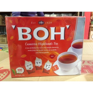 ชา BOH กลิ่นหอม อร่อย ขนาด 100ซอง