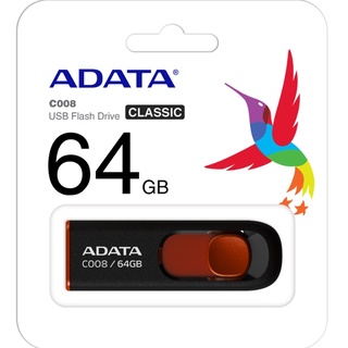 Adata C008 USB 2.0 64GB Red