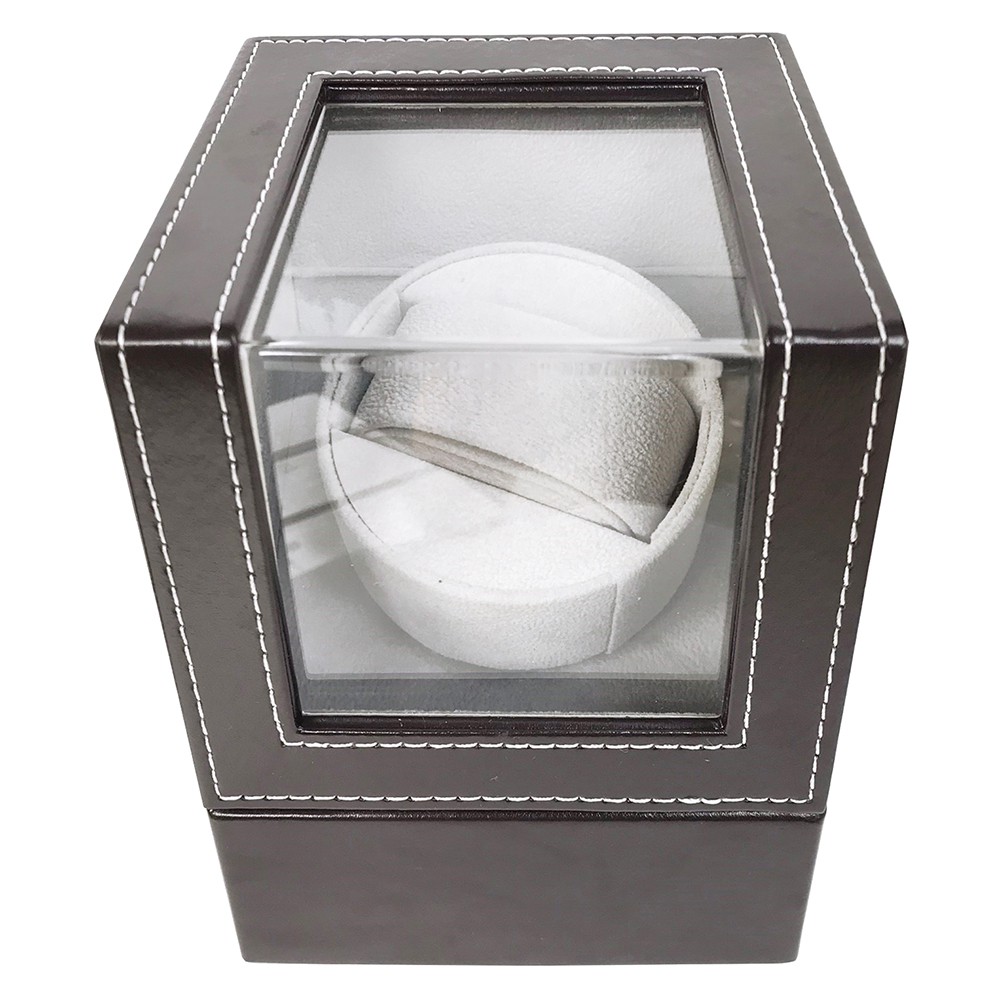 กล่องหมุนนาฬิกา watch winder 1 เรือน (มี 2 สีให้เลือก) กล่องนาฬิกา กล่องหมุนนาฬิกาอัตโนมัติ