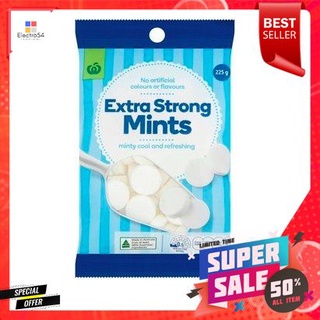 Woolworths Extra Strong Mints 225g วูลเวิร์ธ เอ็กซ์ตร้า สตรอง มินต์ 225g