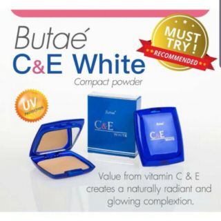 ♦️ส่งด่วน | ถูก | ของแท้ ♦️Butae C&amp;E White Compact Powder : บูเต้ แป้ง C&amp;E