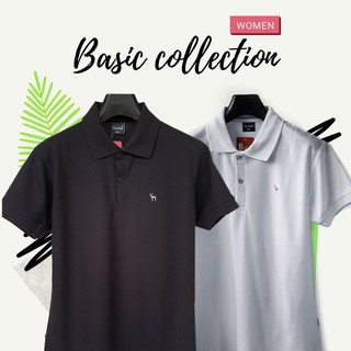 เสื้อโปโล Geeko - Basic collection | ผู้หญิง | ดำ/ขาว