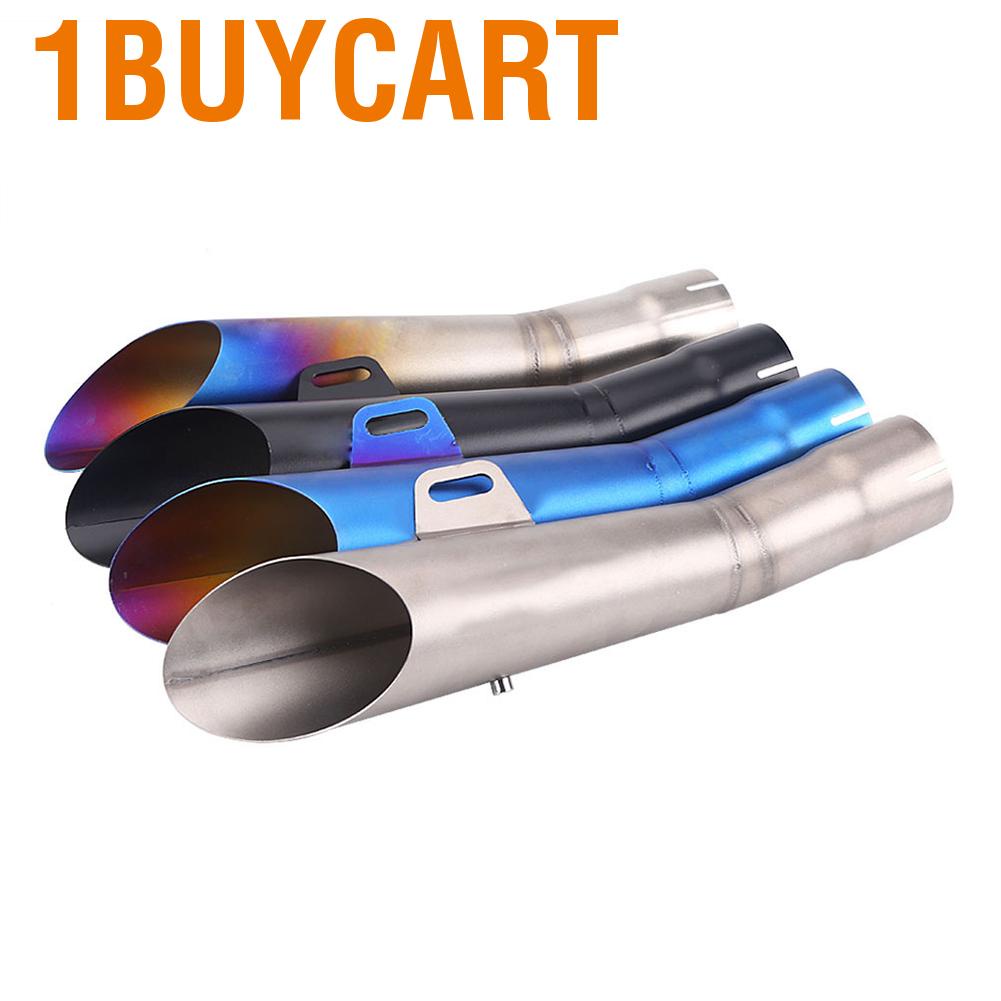 1buycart สแตนเลสเหล็กสากลรถจักรยานยนต์ ท่อระบายไอเสียจากเคล็ดลับ
