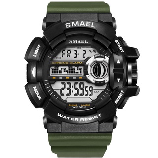 Military Watches Sport Watches for Men SMAEL Male Watch S Shock Resistant Men Watches Waterproof 1436B LED Digital Wrsit