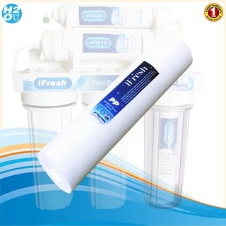 iFresh ไส้กรองน้ำ PP ไส้กรองหยาบ 10นิ้ว จำนวน 3ชิ้น Sediment Spun สำหรับเครื่องกรองน้ำทั่วไป ราคาส่ง
