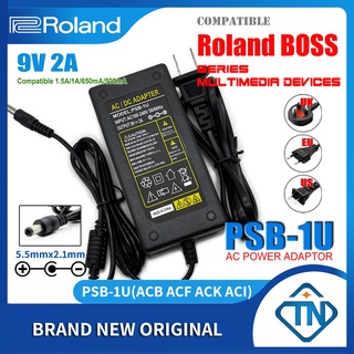 อะแดปเตอร์พาวเวอร์ซัพพลาย 9V 2A AC DC PSB-1U สําหรับ Roland JUNO-G JUNO-G(J) JUNO-G(M) JUNO-GI JUNO-STAGE