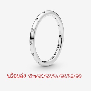 Pandora silver ring แหวนเพชร