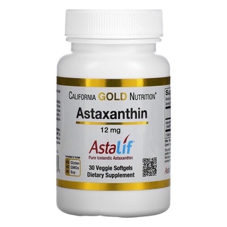 ((พร้อมส่ง))California Gold Nutrition Astaxanthin 12 mg Exp11/2024