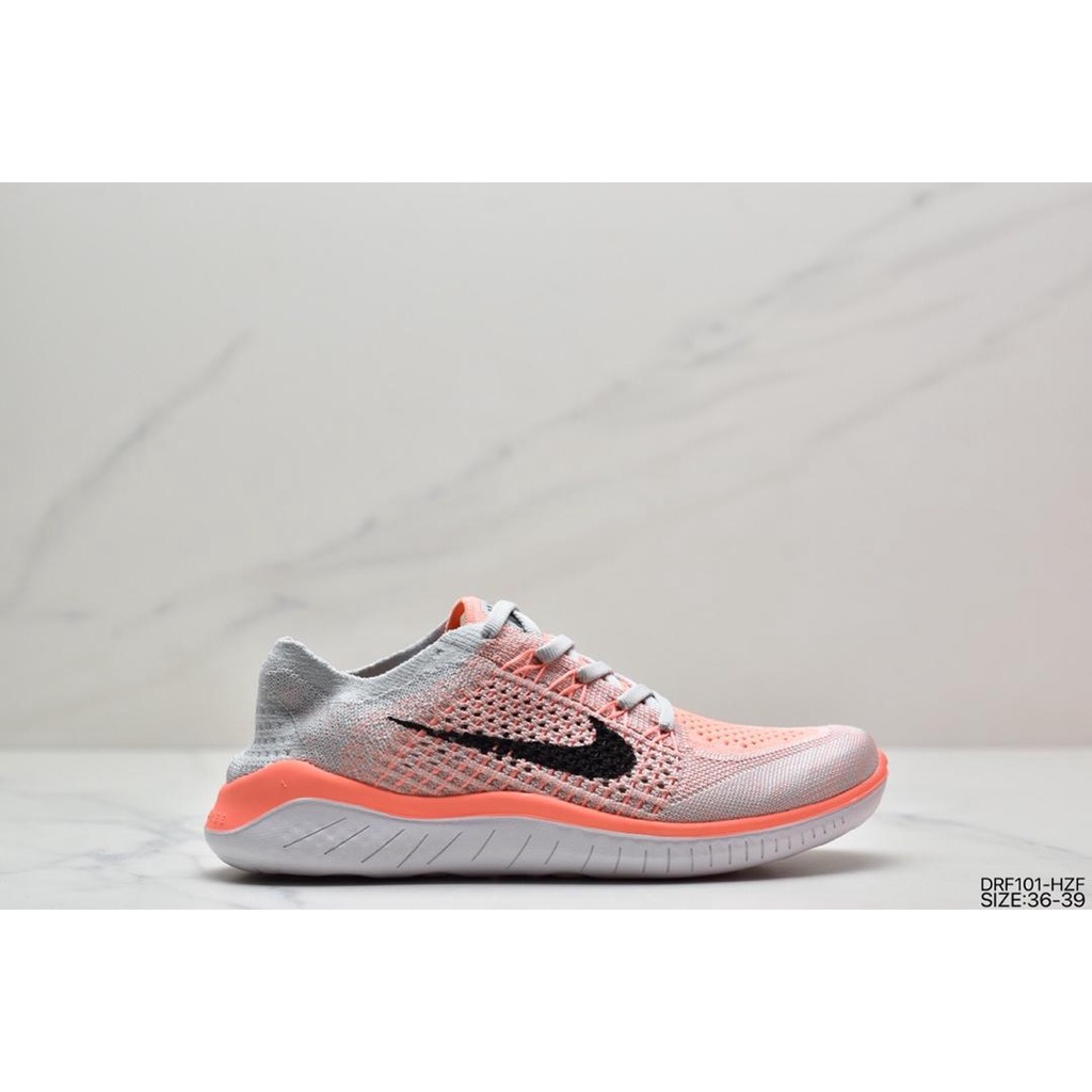 ✓Nike Nike Free RN Flyknit barefoot 5.0 second-generation light running shoes have a new and upgraded texture, spec Shopee Thailand