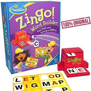 T.P. TOYS ZINGO Word Builder  เกมส์ Bingo รูปแบบใหม่ พร้อมสนุก และเรียนรู้ ฝึกการสังเกตุและการแก้ปัญหา ชุดฝึกสะกดคำ