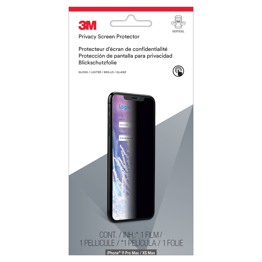 3M Privacy Screen Protector สำหรับ Apple iPhone 11 Pro Max/XS Max [MPPAP019]