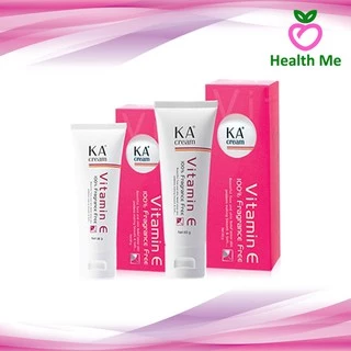 KA CREAM 60 g. เคเอ ครีม ครีมบำรุงผิว วิตามินอี ช่วยดูแลผิวหน้าและผิวกาย ช่วยแก้ปัญหา รอยสิว ริ้วรอย