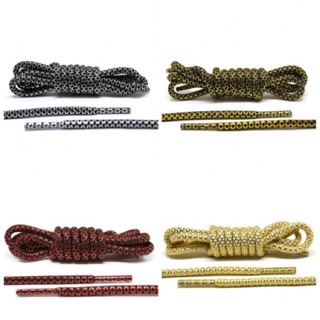 Metallic Rope Shoelaces  (เชือกรองเท้าแบบกลม)