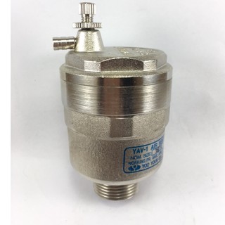 Air Vent Valve 3/4" แอร์เว้นท์ วาล์ว ทองเหลืองชุบโครเมี่ยม Yooyoun(เกาหลีใต้)