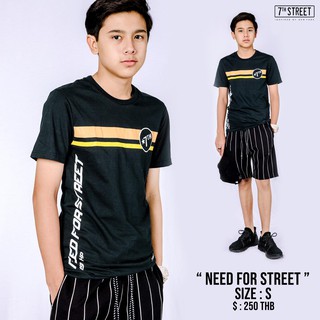 7th street เสื้อยืดวัยทีน รุ่น Need For Street