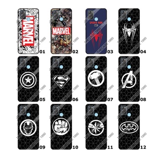 Realme 7i Realme C17 Realme X Realme XT Realme F17 Pro เคสสกรีน เคสมือถือ เคสโทรศัพท์ Case รวมลาย LOGO Marvel Avengers