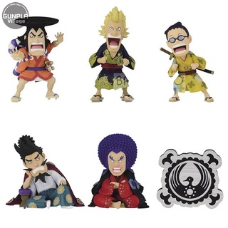 Banpresto (Set 6 กล่อง) WCF One Piece World Collectable Figure - Wanokuni Kaisouhen 1 4983164176735 (Figure)