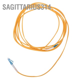 Sagittarius314 2pcs 3 Meters LC UPC to Single Mode Optical Fiber Patch Cable Cord