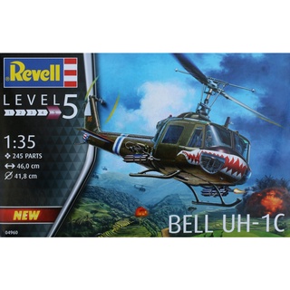 พลาสติก โมเดล ประกอบ REVELL สเกล 1/35 BELL UH-1C (04960)