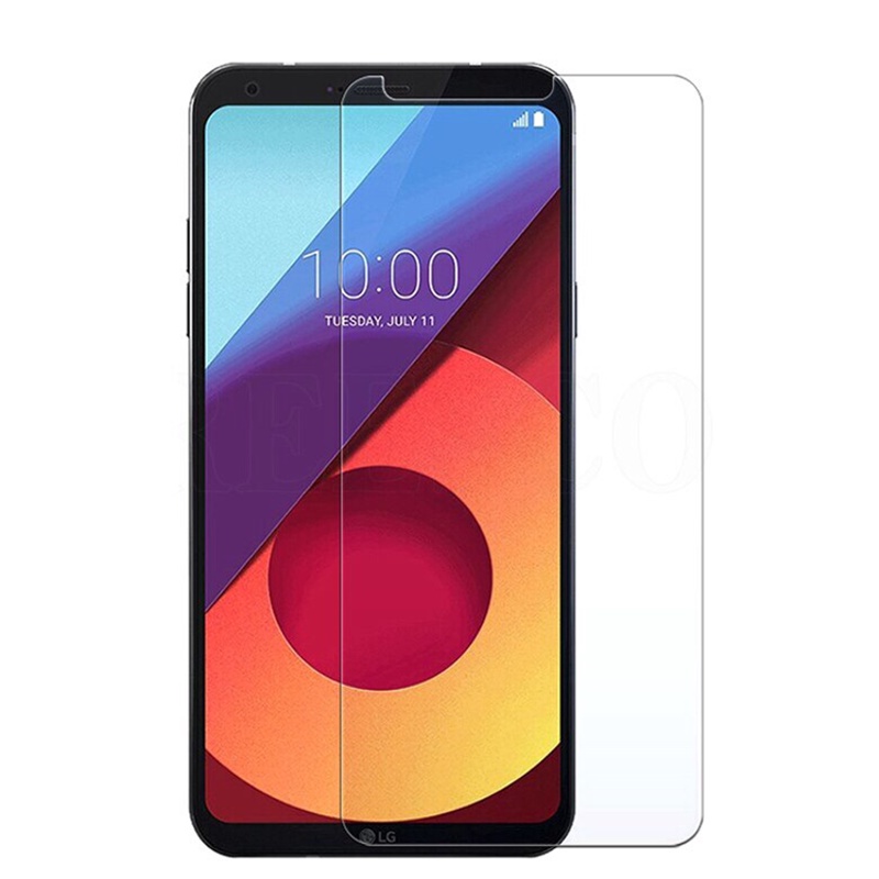 กระจกนิรภัยกันรอยหน้าจอ 9H สําหรับ LG X2 X4 Plus 2018 2019 Stylo 5 6 7 Q6 Q7 Q8 2017 Q9 Q31 Q51 Q52 