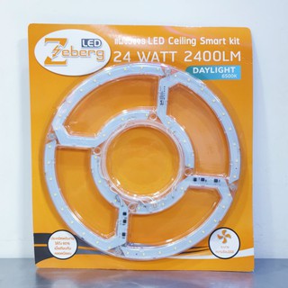 ZEBERG หลอด แผง LED กลม 24W