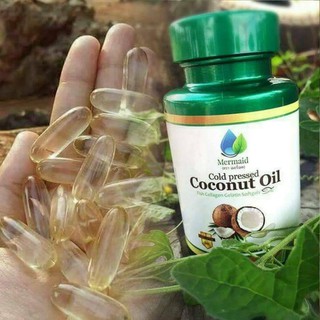 น้ำมันมะพร้าวสกัดเย็น Coconut oil by Mermaid