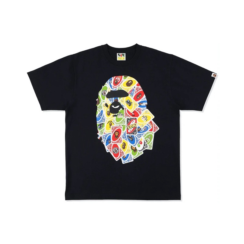เสื้อยืดหัว Bape X UNO APe