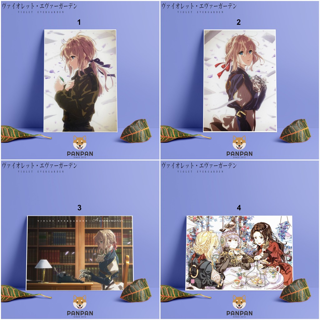 โปสการ์ดพรีเมี่ยม - โปสเตอร์ Violet Evergarden (1)