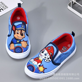 รองเท้าผ้าใบเด็ก Slip-on ลาย PAW Patrol(พร้อมส่ง)