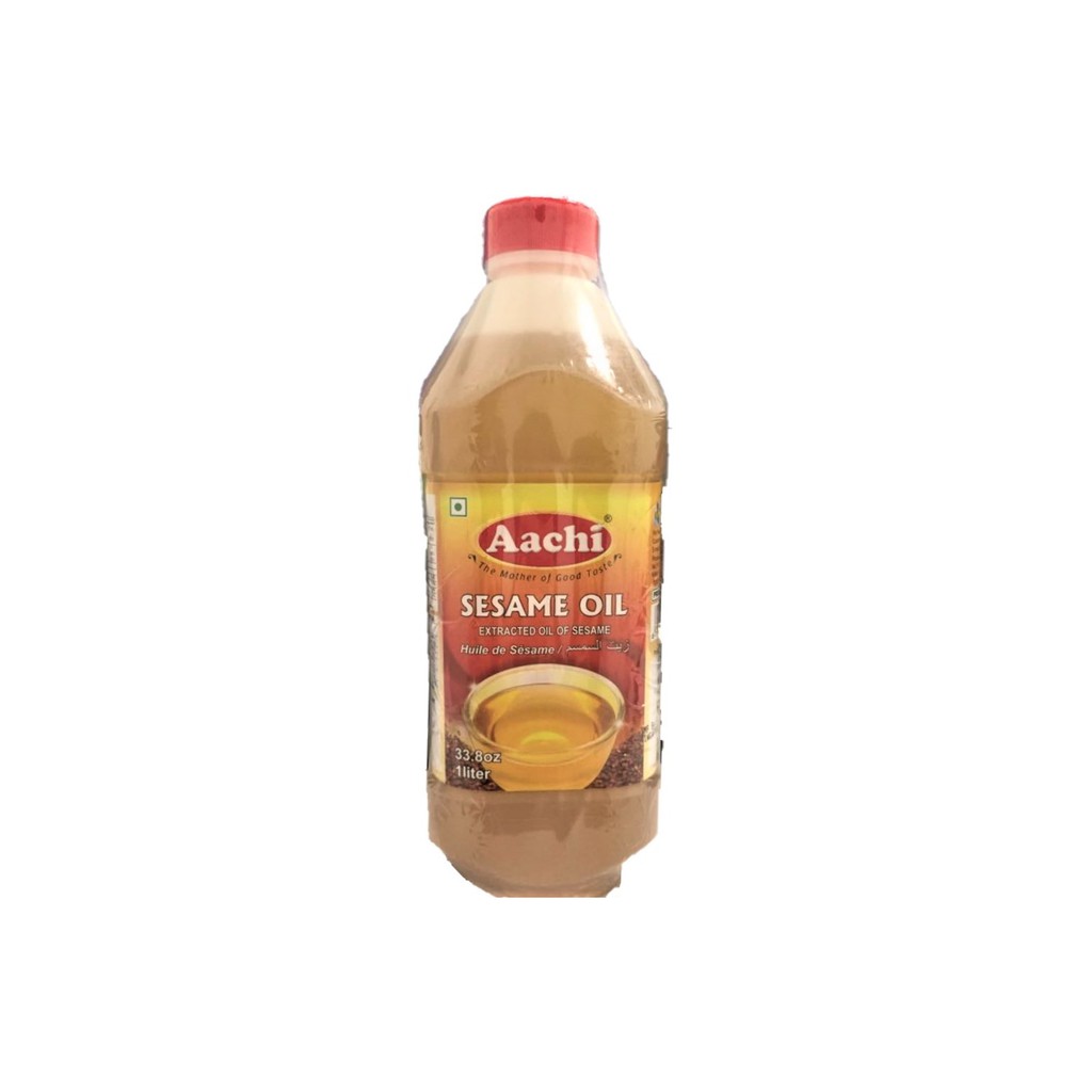 Aachi Sesame Oil 1 Litre (น้ำมันงา)