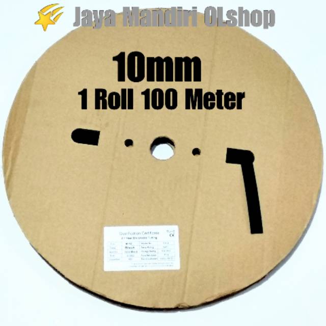 FUEL INSULATION / FUEL HOSE 10mm 1 ม้วน 100 เมตร