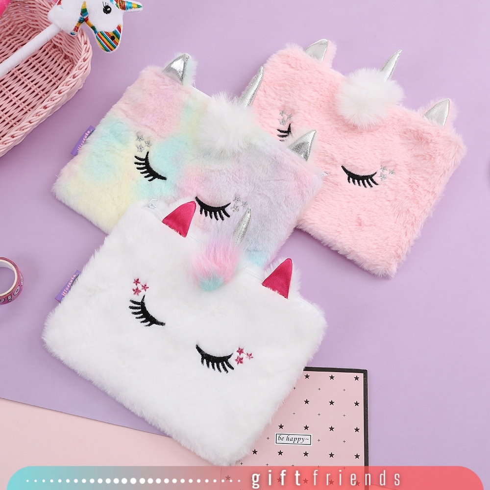 Unicorn Pencil Case Sweet &amp; Cute Stationery Bag ; Magical Rainbow Unicorn Ideas for Kids Girls ; Pensel Bag Kartun