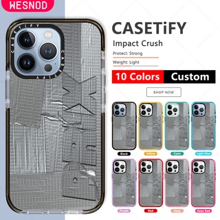 Casetify Unity เคสโทรศัพท์มือถือ ซิลิโคนนิ่ม ใส กันกระแทก ลายเทปกาว สีเทา แฟชั่น สําหรับ IPhone X Xs Xr 7 8 Plus 13 Mini 11 12 Pro Max