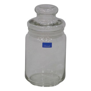 ขวดโหลกลมฝาดึง OCEAN POP JAR 0.65 ลิตร  CANISTER ROUND LID OCEAN POP JAR 0.65L GLASS CLEAR